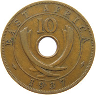 EAST AFRICA 10 CENTS 1937 KN George VI. (1936-1952) #s021 0419 - Africa Oriental Y Protectorado De Uganda