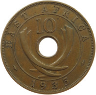 EAST AFRICA 10 CENTS 1935 George V. (1910-1936) #a083 0457 - East Africa & Uganda Protectorates