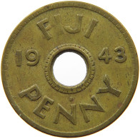 FIJI PENNY 1943 George VI. (1936-1952) #s040 0863 - Fidji