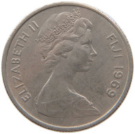 FIJI 5 CENTS 1969 Elizabeth II. (1952-2022) #a053 0799 - Fidji