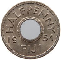 FIJI 1/2 PENNY 1954 George VI. (1936-1952) #s028 0155 - Fidji