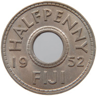 FIJI 1/2 PENNY 1952 George VI. (1936-1952) #s028 0157 - Fiji