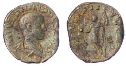 Sesterz, Als Caesar 244/247. Drap. Brb. R./PRINCIPI IVVENT SC. Philippus Steht L., Hält Speer Und Trophäe. 17,25 G. Schö - Autres & Non Classés