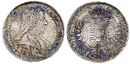 1/2 Konventionstaler 1767, Hall. 13,90 G. Vorzüglich, Schöne Patina. Herinek 661. - Pièces De Monnaie D'or