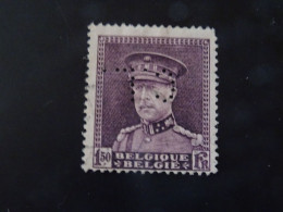 BELGIQUE   Perforé C.L. - 1909-34