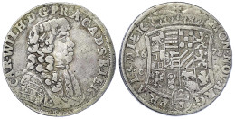 2/3 Taler (Gulden) 1678 CP, Zerbst. 16,67 G. Sehr Schön. Mann 252. Davenport. 202. - Pièces De Monnaie D'or