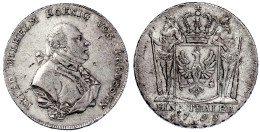 Reichstaler 1795 A, Berlin. 22,08 G. Gutes Sehr Schön, Kl. Schrötlingsfehler. Jaeger 25. V. Schrötter 39. Davenport. 259 - Monedas En Oro