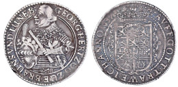 1/2 Reichstaler 1637 HS, Zellerfeld. Sehr Schön, Min. Schrötlingsfehler Am Rand, Sehr Selten Exemplar Der Slg. Koch, Auk - Pièces De Monnaie D'or