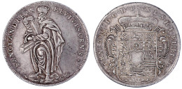 Ausbeutetaler, Sog. Krüppeltaler 1697 HB (Heinrich Bonhorst), Clausthal. St. Andreas. 29,13 G. Sehr Schön/vorzüglich Aus - Pièces De Monnaie D'or