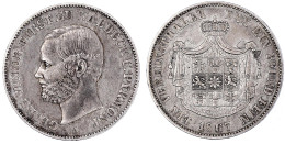 Vereinstaler 1867 A. Sehr Schön. Jaeger 45. Thun 410. AKS 45. - Pièces De Monnaie D'or