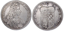 1/2 Reichstaler 1694, Stuttgart. Stempel V. J.D. Daniel. Brustb. Im Römischen Harnisch Mit Mantel N.r./quadriertes Wappe - Monedas En Oro