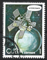Cuba 1978. Scott #2183 (U) Cosmonaut's Day, Intercormos - Oblitérés