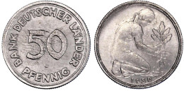 1950 G, Bank Deutscher Länder. Vorzüglich/Stempelglanz. Jaeger 379. - Autres & Non Classés