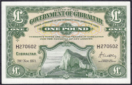 1 Pound 20.11.1971. I. Pick 18b. - Gibraltar