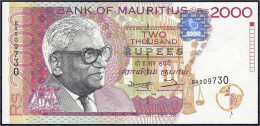 2000 Rupees 1998. I. Pick 48. - Maurice