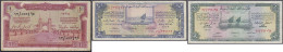 1, 5 U. 10 Riyals (1954 - 1956). III. Pick 2, 3, 4. - Saudi Arabia