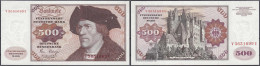 500 Deutsche Mark 2.1.1980. Serie V/U. I, Selten. Rosenberg 290a. Grabowski. BRD-34a. - Autres & Non Classés