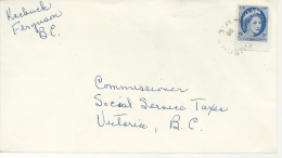 24385) Canada  Closed Post Office Ferguson Postmark Cancel - Lettres & Documents