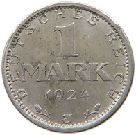 WEIMARER REPUBLIK MARK 1924 J  #a033 0465 - 1 Mark & 1 Reichsmark