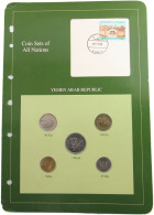 YEMEN SET DIV. 5 FILS - 1 RIYAL #bs09 0189 - Yemen