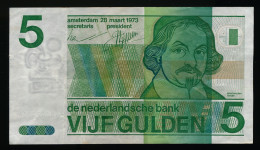 5 GULDEN  1973       ZIE  SCANS - 5 Florín Holandés (gulden)