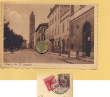 MM3052 Emilia Romagna CARPI Modena 1948 Viaggiata Ambulante VERONA-MANTOVA-MODENA - Carpi