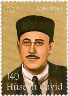 Azerbaijan 2022 . Poet Husein Cavid. 1v. - Azerbeidzjan