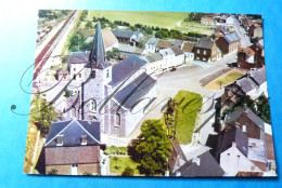 Labuissière Eglise Village  Vue Aerienne - Merbes-le-Château