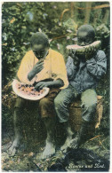 BLACK AMERICANA - Rastus And Ned, Water Melon - Negro Americana