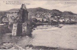 POSTCARD PORTUGAL - S. PEDRO DO SUL - BAIRRO DA PONTE ( ASPECTO DO RIO VOUGA ) AZENHA - WATERMILL - Viseu