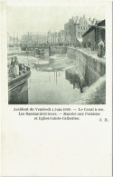 Bruxelles. Accident Du Vendredi 4 Juin 1909. Marché Aux Poissons Et Eglise Sainte-Catherine. Bassins Intérieurs.  - Transport (sea) - Harbour