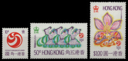 Hongkong 1971 - Mi-Nr. 258-260 ** - MNH - Hongkong-Festival - Ungebraucht