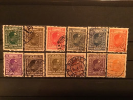 Yugoslavia 1926 King Alexander Set Mainly Used SG 209-220 Mi 188-99 Yv 170-81 - Used Stamps