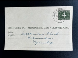 NETHERLANDS 1960 POSTCARD WAGENINGEN TO 'S GRAVENHAGE 26-09-1960 NEDERLAND - Briefe U. Dokumente
