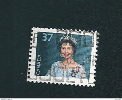N° 1031  Reine Elizabeth II   TIMBRE Stamp Canada (1987) Oblitéré - Used Stamps