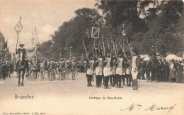 BELGIQUE - Bruxelles - Cortège Du Mey-Boom - Animé - Carte Postale Ancienne - Lanen, Boulevards