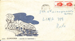 Argentina Cover With Cordoba Cachet Sent 2-7-1975 - Brieven En Documenten