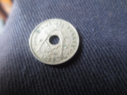 BELGIQUE 5 CENTIMES 1922 SUP - 5 Centimes