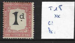 AFRIQUE DU SUD TAXE 18 ** Côte 1 € - Postage Due