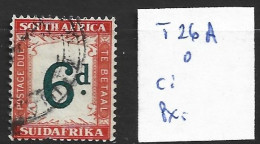 AFRIQUE DU SUD TAXE 26A Oblitéré Côte 4 € - Portomarken