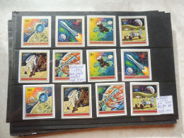 Burundi  486/491 Dentele Non Dentelé Getand Ongetand Mnh Neuf ** ( 1972 ) Perfect Parfait  Espace Space - Unused Stamps