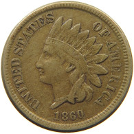 UNITED STATES OF AMERICA CENT 1860 INDIAN HEAD #t161 0385 - 1859-1909: Indian Head