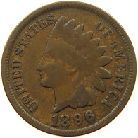 UNITED STATES OF AMERICA CENT 1896 INDIAN HEAD #s063 0317 - 1859-1909: Indian Head