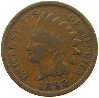 UNITED STATES OF AMERICA CENT 1890 INDIAN HEAD #c081 0459 - 1859-1909: Indian Head