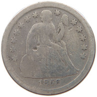 UNITED STATES OF AMERICA DIME 1856 SEATED LIBERTY #c068 0255 - 1837-1891: Seated Liberty (Libertà Seduta)