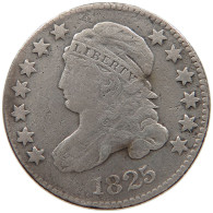 UNITED STATES OF AMERICA DIME 1825 CAPPED BUST #t143 0365 - 1796-1837: Bust (Busto)