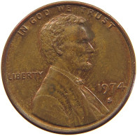 UNITED STATES OF AMERICA CENT 1974 S LINCOLN MEMORIAL #c079 0271 - 1959-…: Lincoln, Memorial Reverse