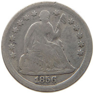 UNITED STATES OF AMERICA HALF DIME 1856 SEATED LIBERTY #t003 0315 - Half Dimes (Mezzi Dimes)