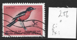 AFRIQUE DU SUD 286 Oblitéré Côte 0.15 € - Used Stamps