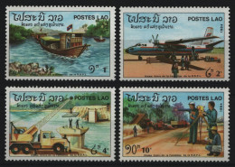 Laos 1984 - Mi-Nr. 797-800 ** - MNH - 9 Jahre Volksrepublik - Laos